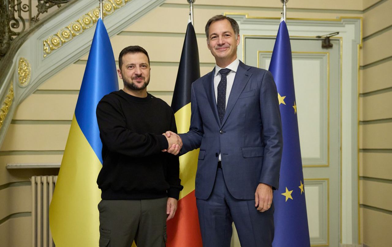 Belgium and Ukraine sign a security agreement