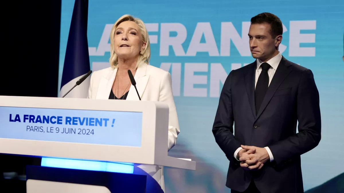 French far-right leader changes rhetoric on Ukraine