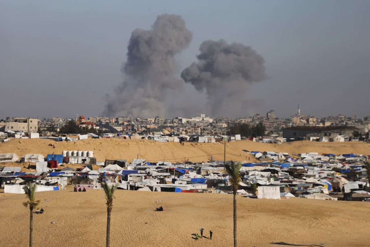 The U.S. has temporarily stopped supplying weapons to Israel