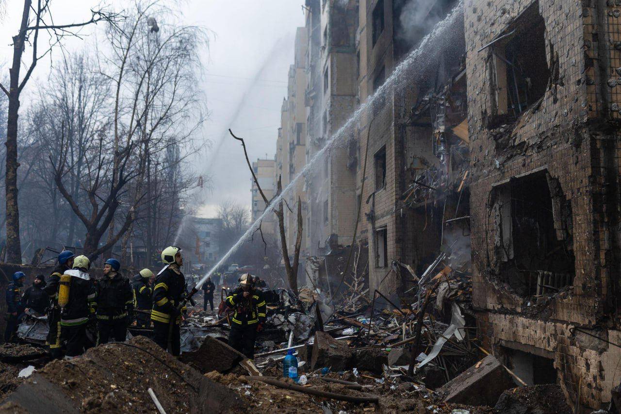 В результате утренней атаки оккупантов в Украине погибли пятеро, 127 получили ранения