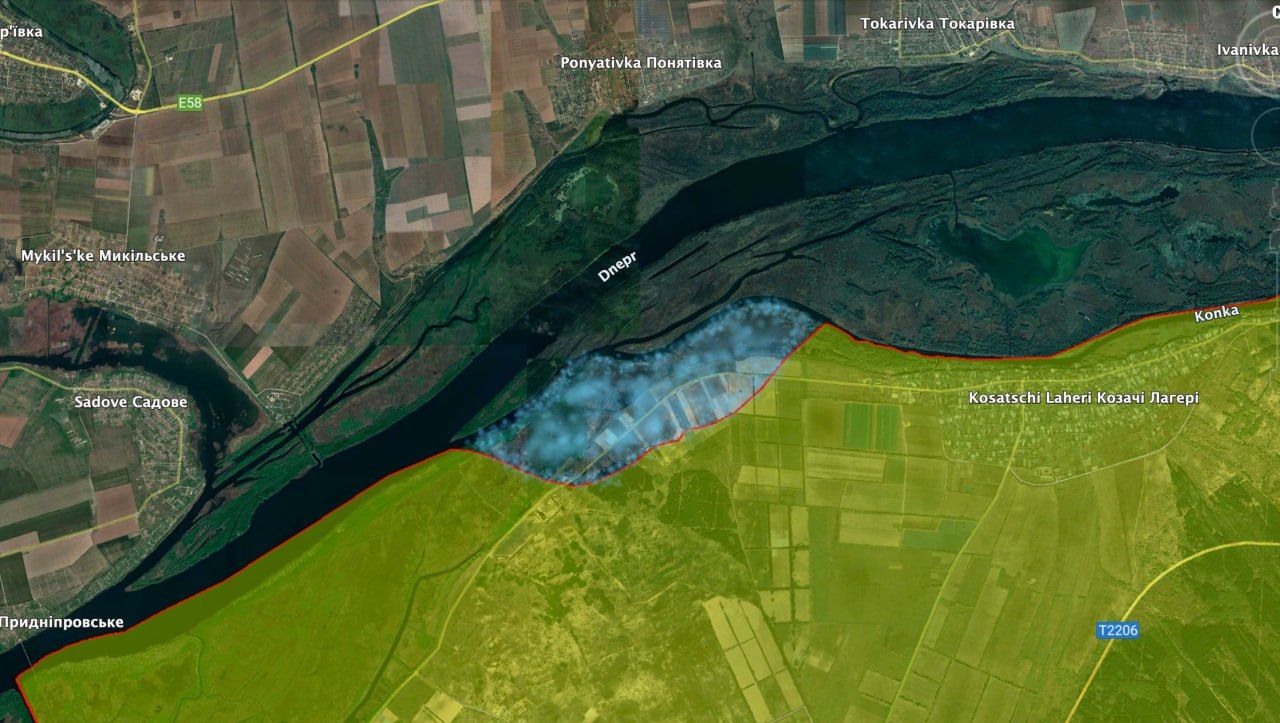 Армия РФ увеличила интенсивность атак на левом берегу Днепра 