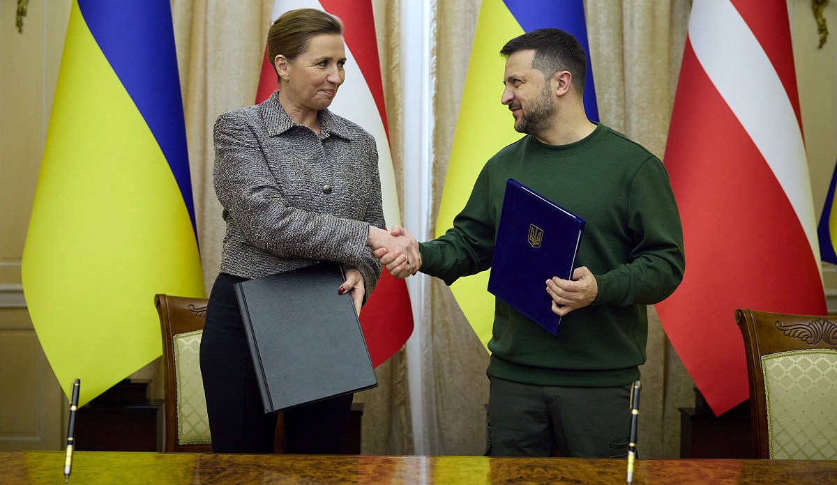 Украина и Дания заключили соглашение по безопасности: 1,8 млрд евро помощи на год