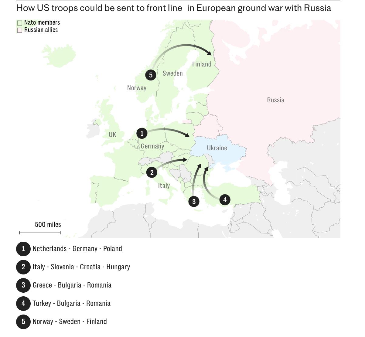 НАТО готовит план переброски войск к границе на случай войны с Россией