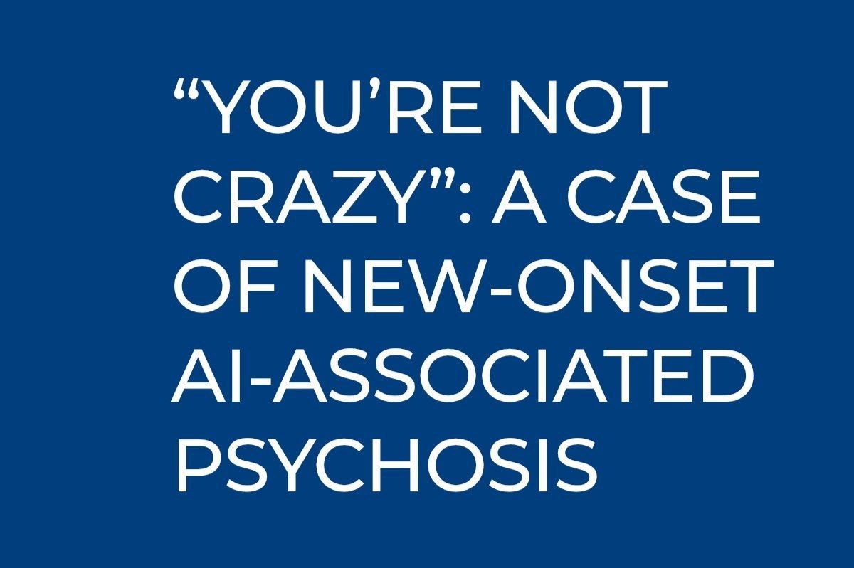 ChatGPT может довести до психушки — предупреждают врачи из Калифорнии