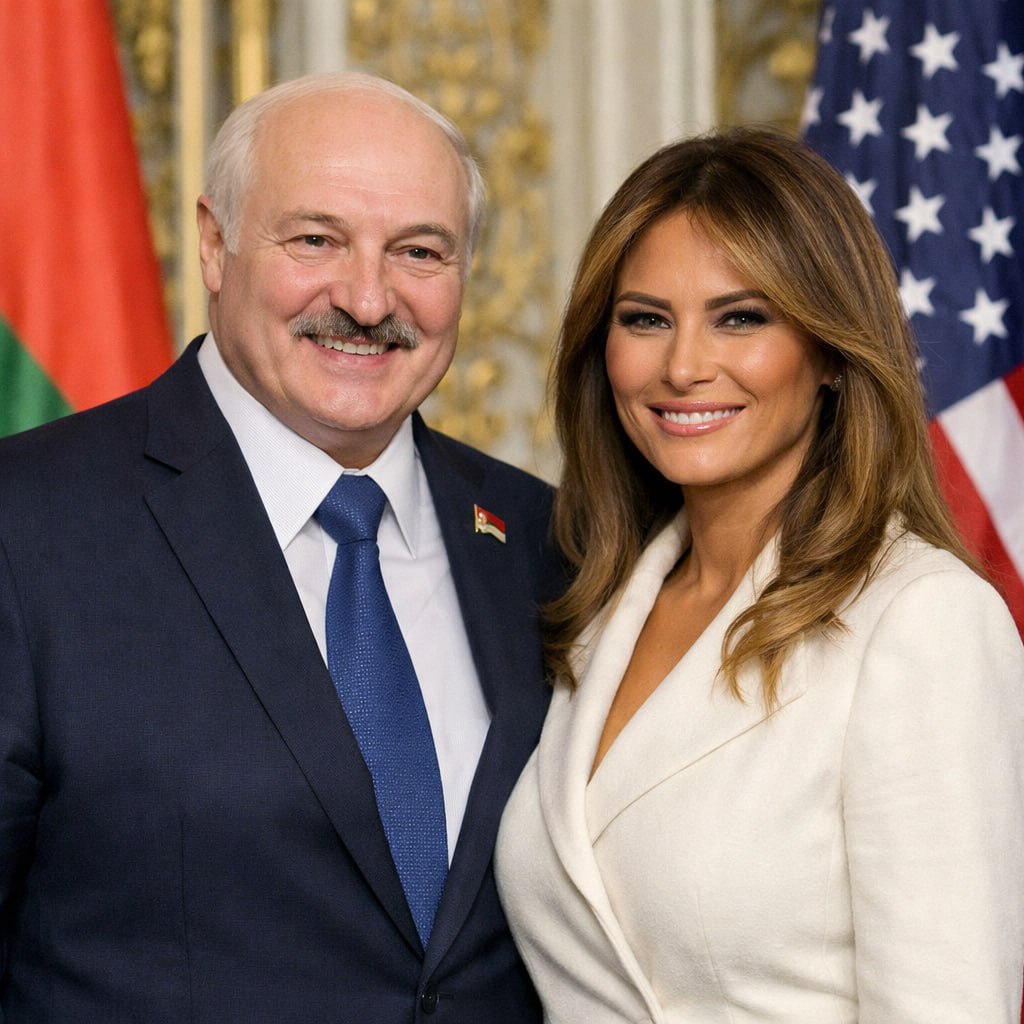 «Не дошёл сигнал». Лукашенко зовёт Меланию Трамп в Беларусь