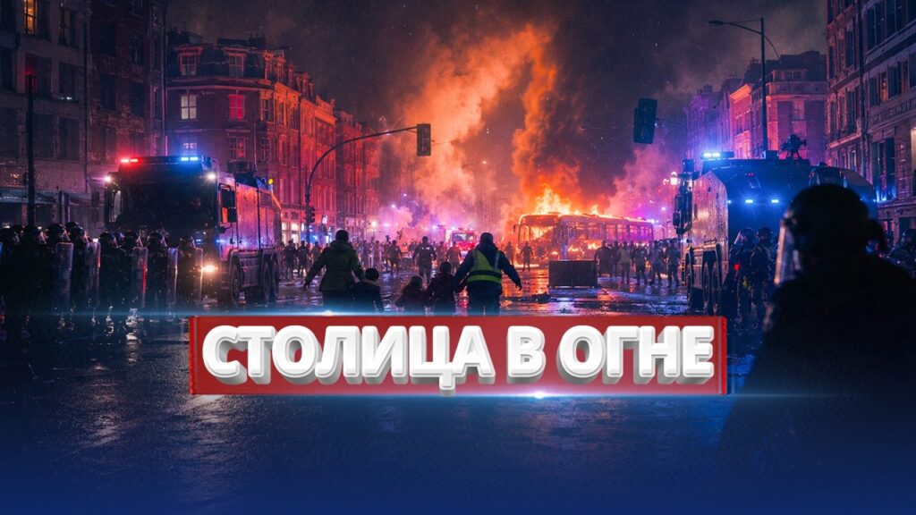 Столица разгромлена / Тяжёлая бронетехника на улицах