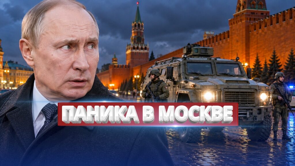 Тяжёлая техника у стен Кремля / Паника в Москве