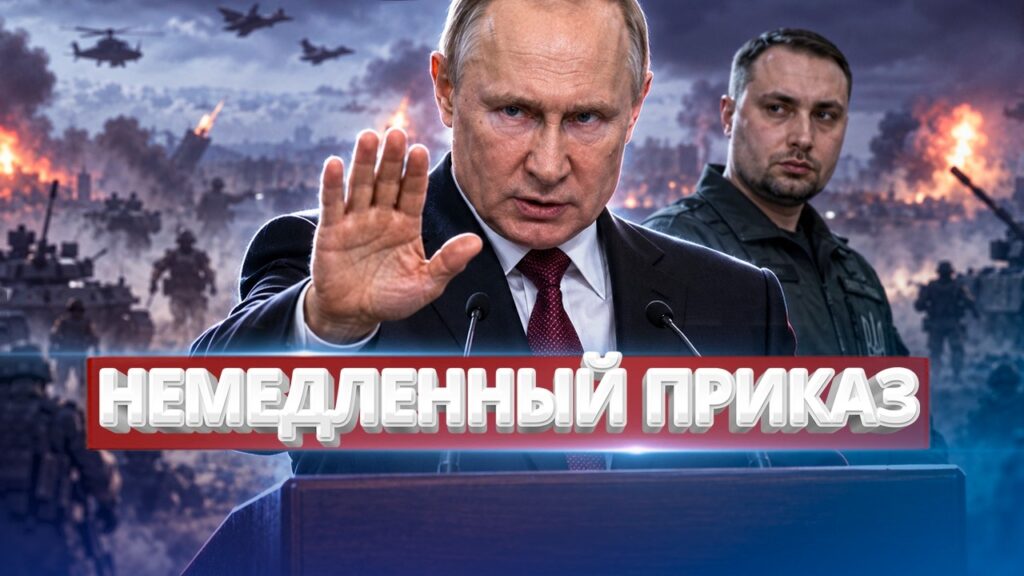 Путин приказал остановить удары / Буданов летит в Москву?