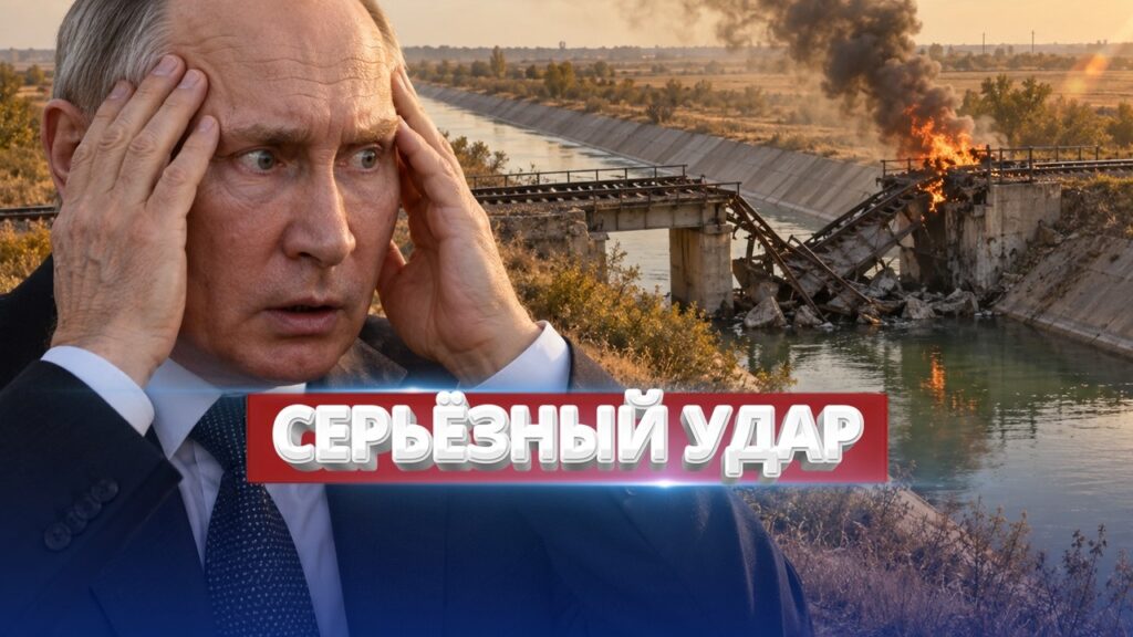 Движение поездов в Крыму остановлено / Удар по важной переправе