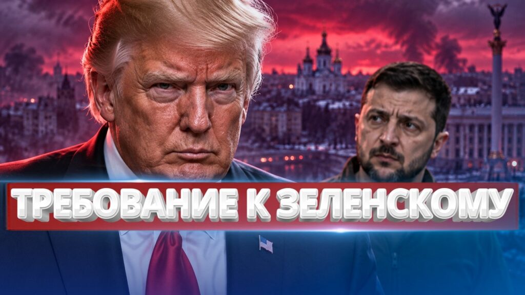 Трамп пошёл против Украины / Жёсткое требование к Зеленскому